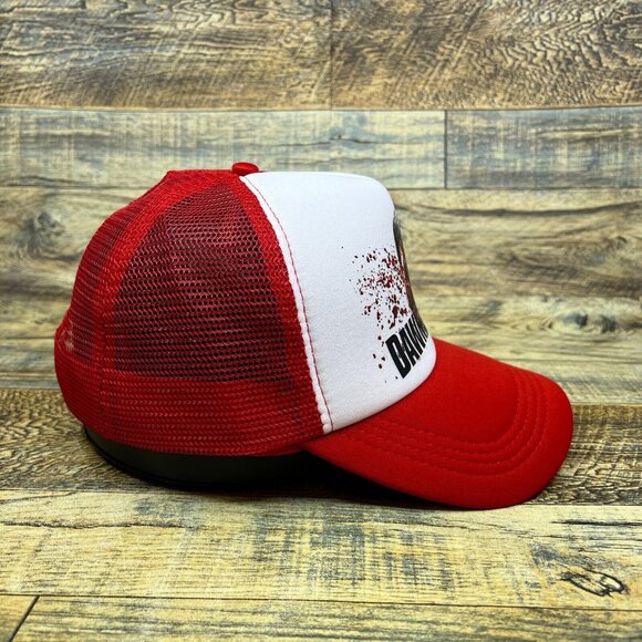 Dawn Of The Dead 1978 Unisex Trucker Hat Red Snapback 70s Horror Baseball Cap - Picture 4 of 8